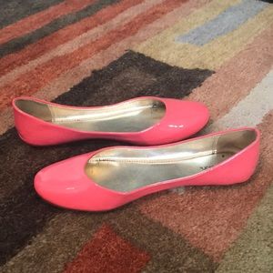 Pink Patent Leather Flats